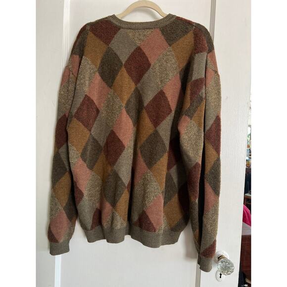 Men's Vintage Lenor Romano Wool Blend Sweater Size XL - Picture 2 of 7